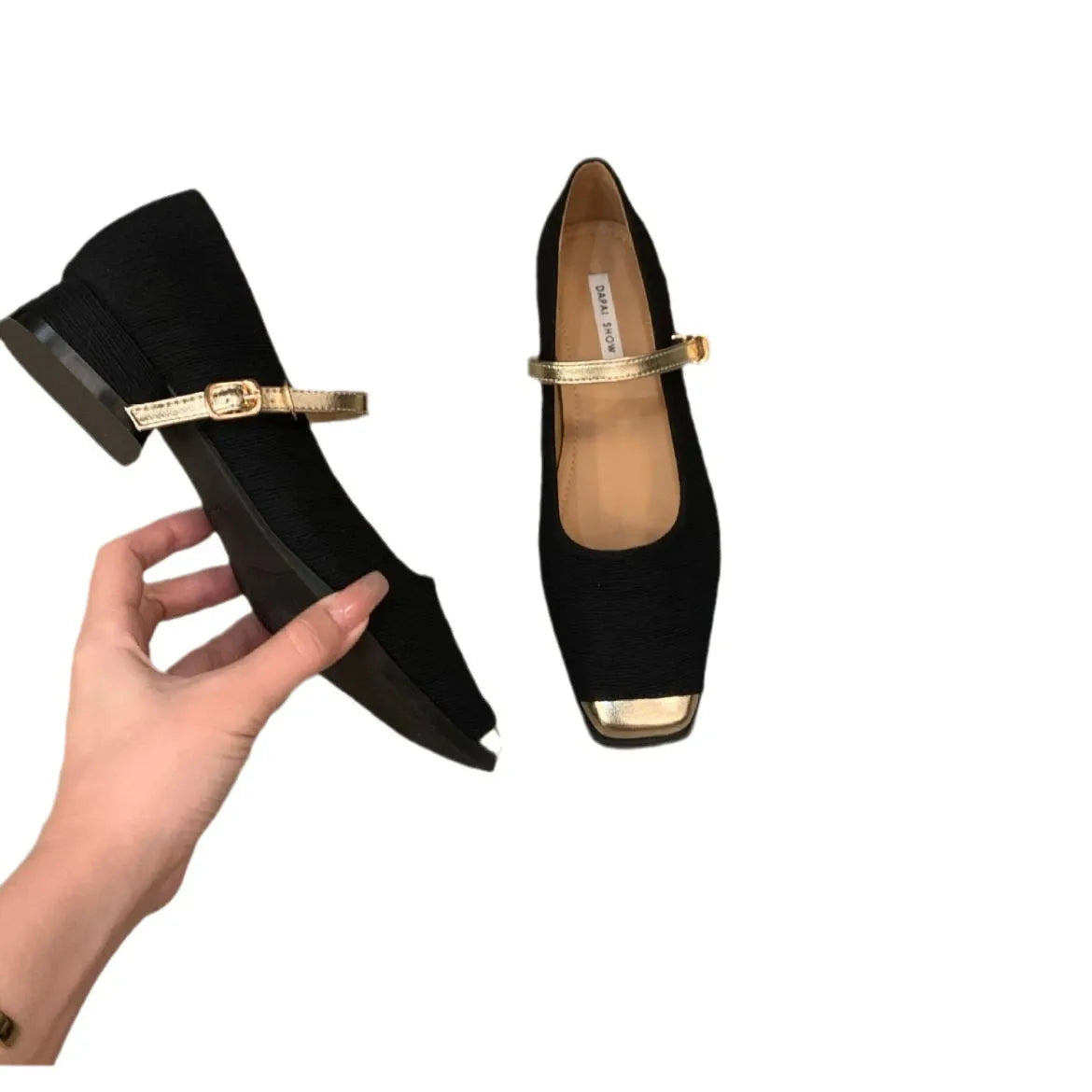 Heel French Classic Style Mary Jane Shoes - Bellarte Enchanté Heel French Classic Style Mary Jane Shoes